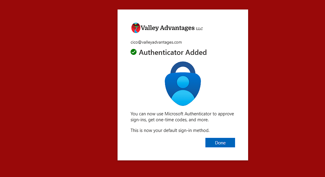 When you see this screen, you're good to go!
